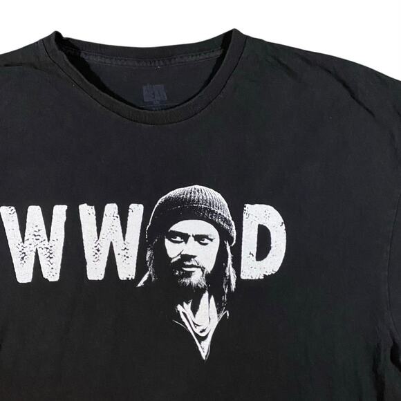Retro Y2K Walking Dead WWJD T-shirt - 2XL - Picture 2 of 3